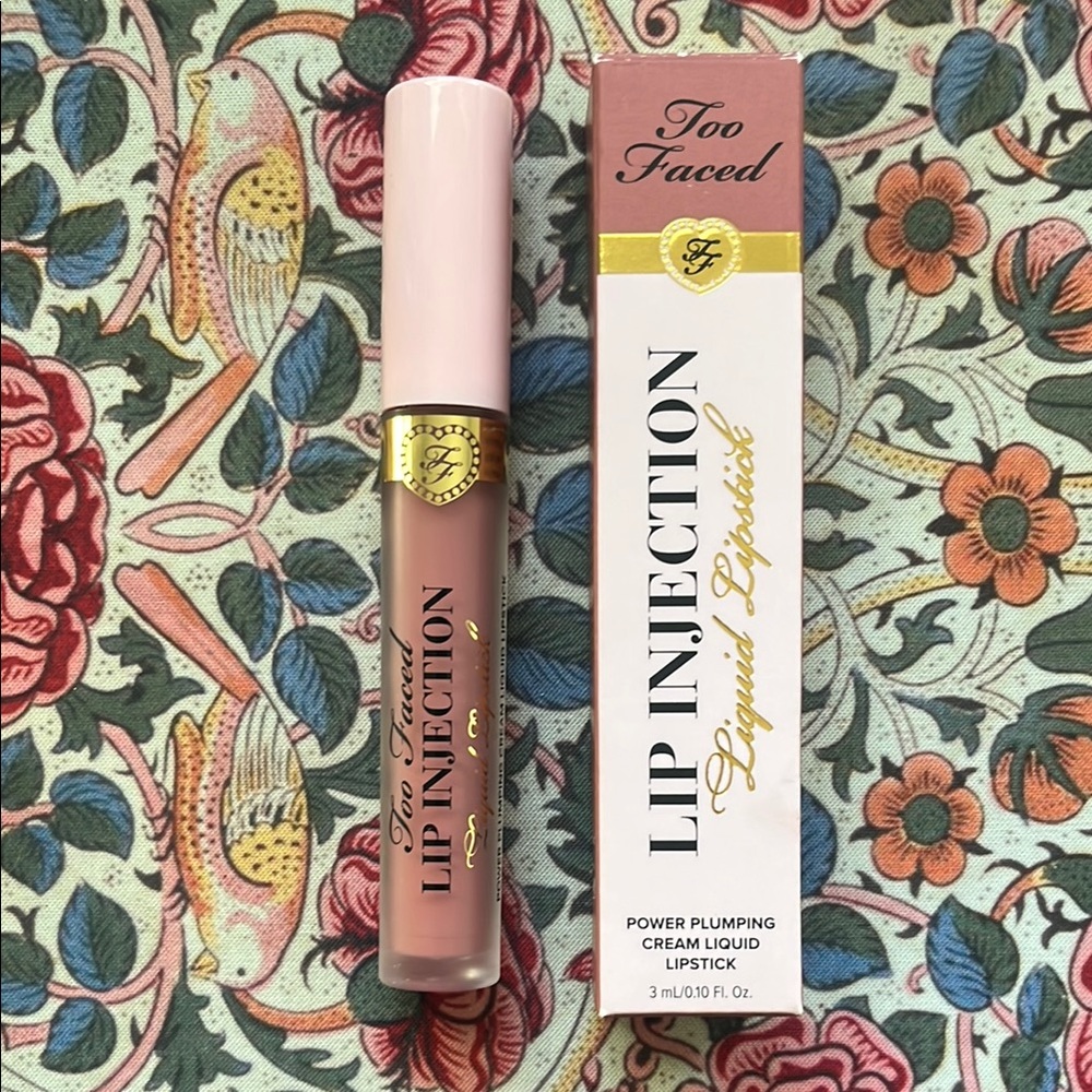 Too Faced Pink Lip Balm Gloss Plumping Shine
